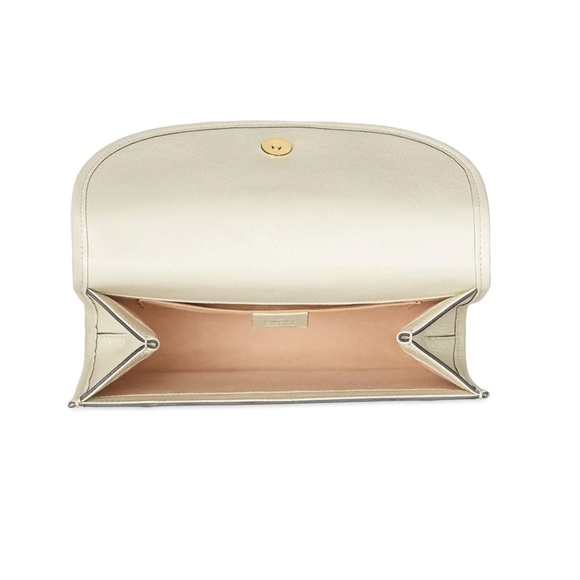 Gucci Rajah White Leather Crossbody Bag - Picture 3 of 5